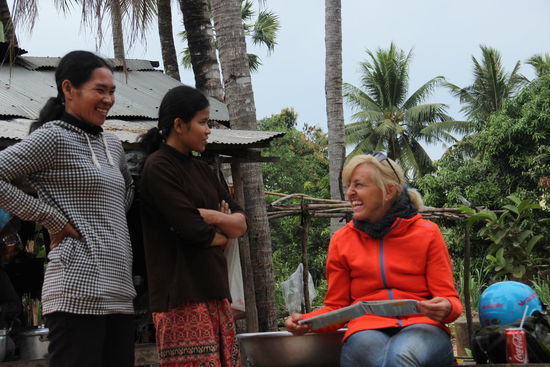 sprachlich verstehen wir uns nicht, aber menschlich um so mehr...