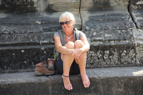 die haben mich nicht rein gelassen, wegen der kurzen Hosen...na und