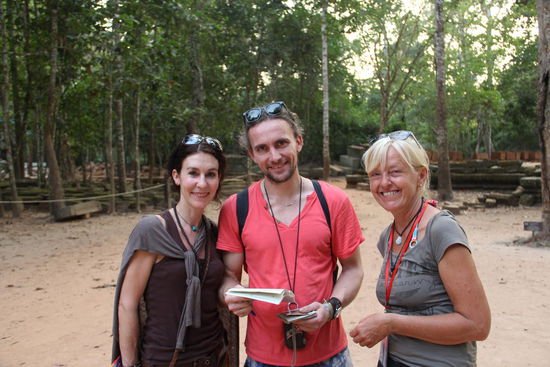 einfach die Zeit verplaudert, schön wars...