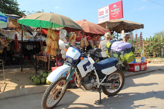 so alle paar Meter anhalten ist auch nett, da gibts immer etwas zum Knappern...