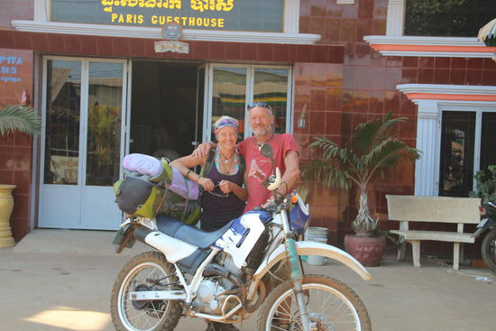 The last Guesthouse on our trip....we have a "sauguats" feeling...