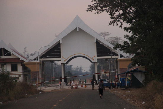 Grenze Kambodscha - Laos