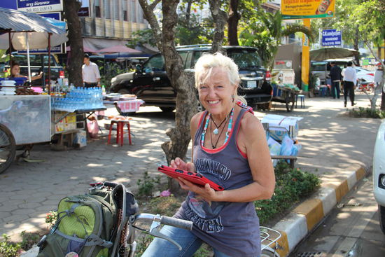 erst einmal schauen wo es lang geht...