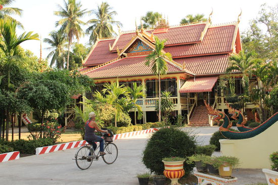 auch hier in Laos gibt es herrliche Tempelanlagen...