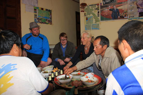 Gemeinsames Essen in der Familie...