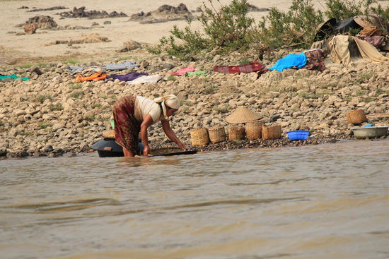 alles Leben spielt sich am Mekong ab...