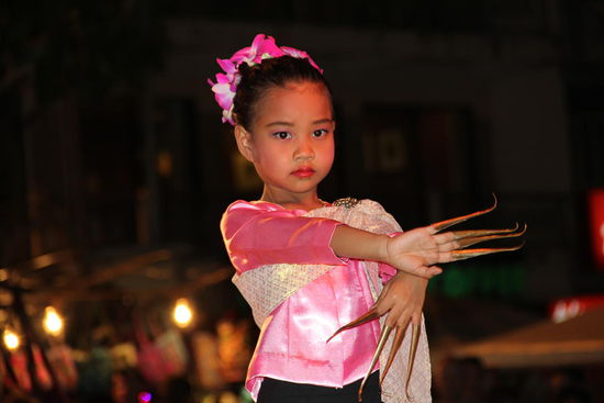 Konzentration beim Tanz ....