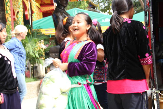 große Freude beim Ausladen...