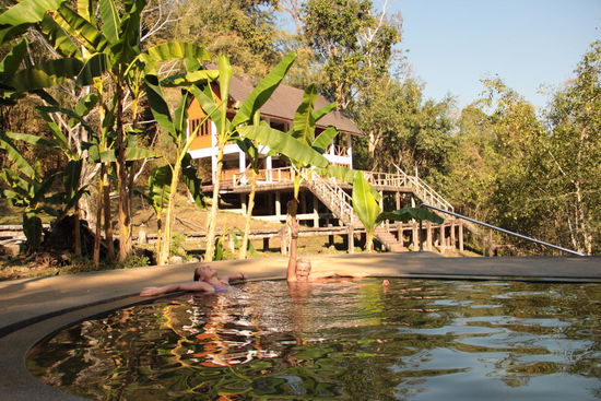 ...ein Thermalbad an den heißen Quellen lädt uns zur Entspannung ein...