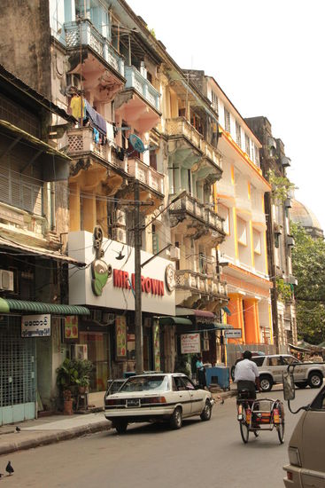 alte, aufgefrischte Häuser...