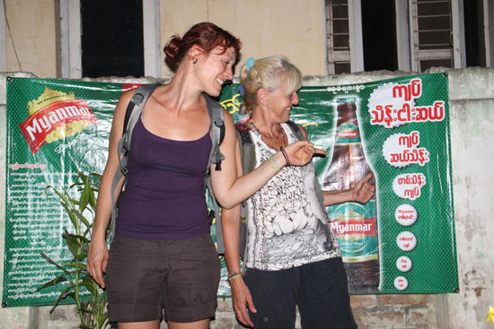 ja,ja ...öfter mal ein Bier trinken....oder auch zwei...dann kann man bis zu 100 000 Kyat gewinnen...