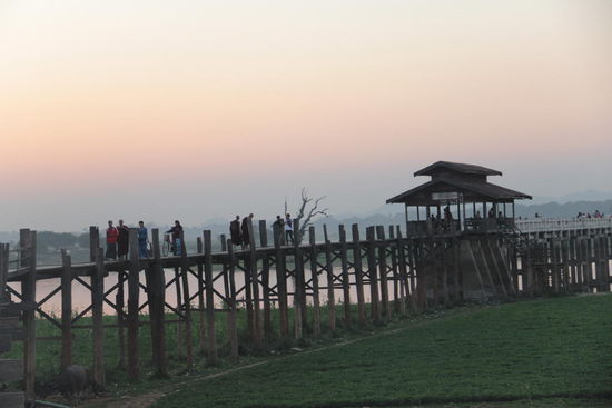 das klassische Bild nach dem Sonnenuntergang...