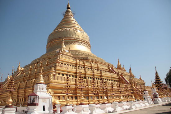 ....wieder ein schöner Platz zu Verweilen, die Pagode in Nuang U/Bagan