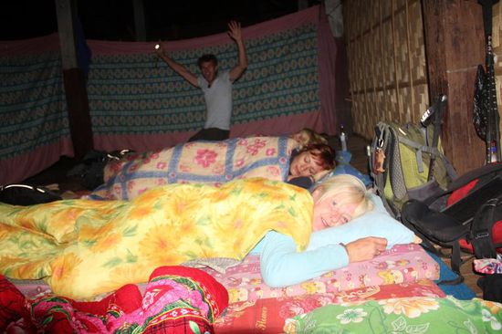 "Gute Nacht" in den heiligen Gemäuern des Klosters...