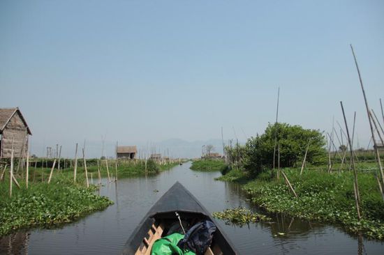 ....aber wir haben es geschafft und sind am "Inle-See" angekommen