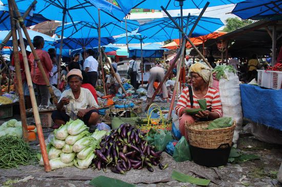 ...und Gemüse in Patabang