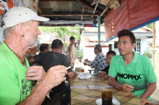 Huzyin war ein aufmerksamer Zuhörer...