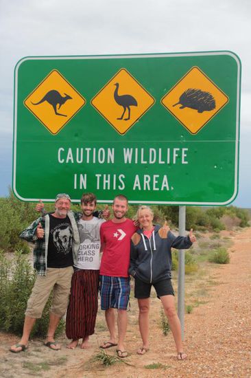 die ersten "Wilden" sind schon da...