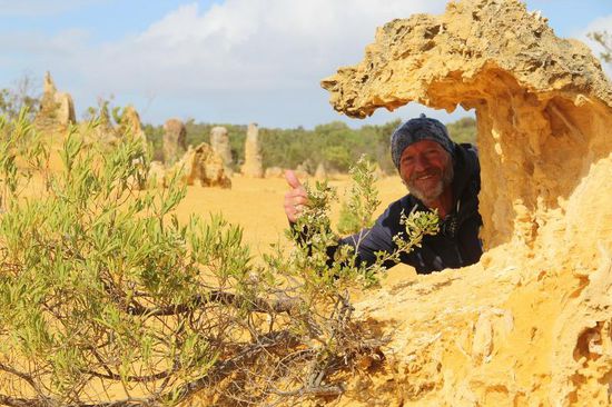 be careful, because if the rainbowsnake comes, you're going to stone