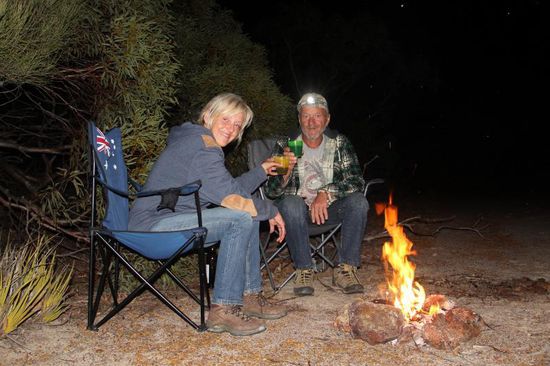 zum Wohl auf alle Daheimgebliebenen...