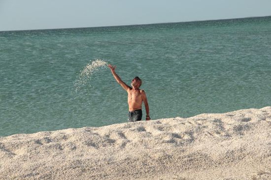 ...wer es noch nie zuvor sah, der glaubt es kaum...ein strand voller Herzmuscheln...