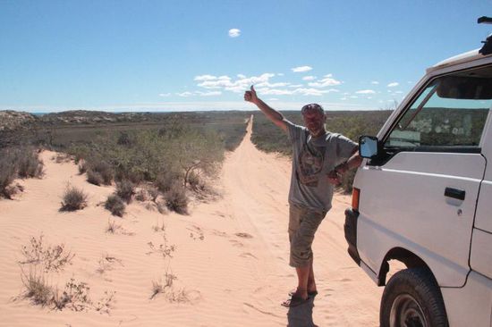 auf geht's, Sandpiste ist angesagt
Auf geht's! Sandpiste ist angesagt....na dann: Good Luck!