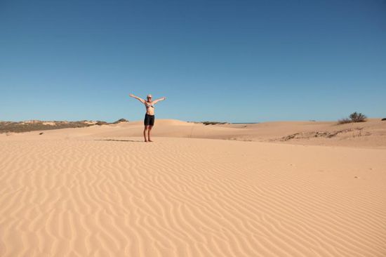 Sanddünen, so groß wie Wüsten....