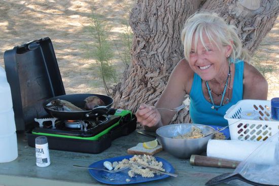 besser mal nen' Minifisch, als nix.....