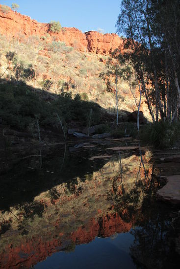tiefe Schluchten mit herrlichen Pools...