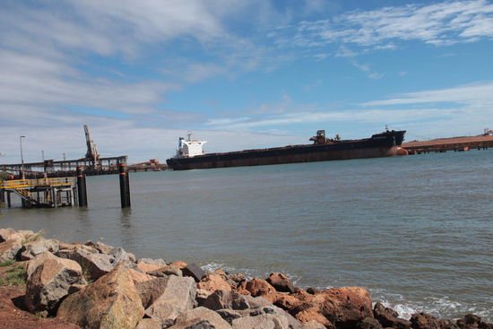 Tanker in Port Hedland