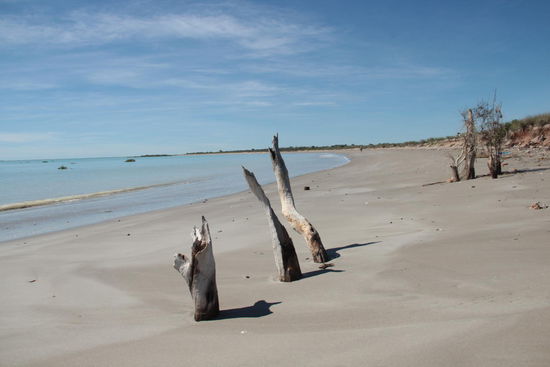 der Strand von Bidyadanga