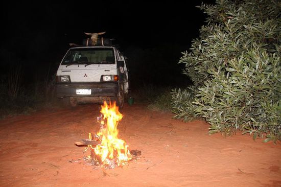 noch ein Feuerle am Abend...