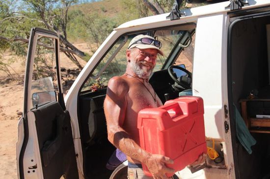 Alwyn fast verdurstet wäre....