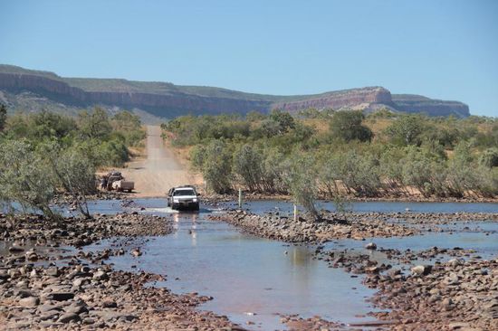 der Kingriver, der breiteste und schönste von allen...