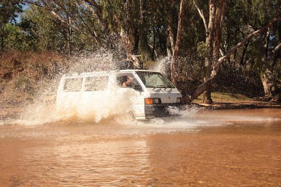 der Tiefste von allen, der "Ellenbrae-River"