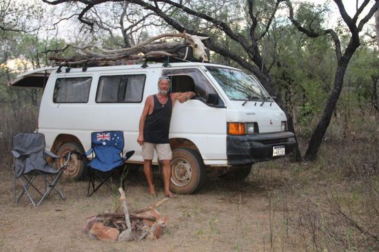 ....allerhand Feuerholz gesammelt, na da kann der Abend ja los gehen..