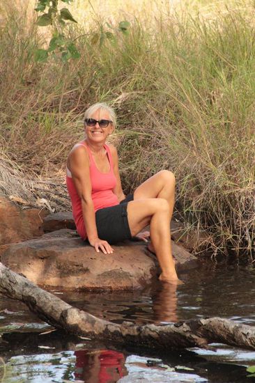 erfrischend und noch keine Mücke in Sicht.....