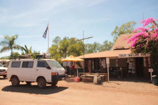 das "berühmte"Pub...