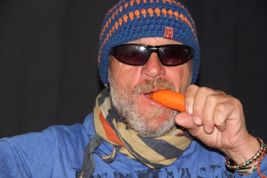 Winter in Alice Springs und anstatt Zigaretten gibts jetzt Möhren, grins....