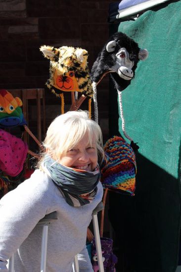 Na da hopst sie doch schon wieder herum.....