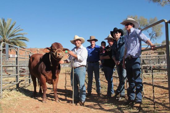 der Champion und sein Besitzer Matthew....