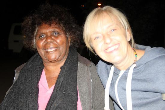 neben Barbara leuchte ich wie ein Schafskäse....