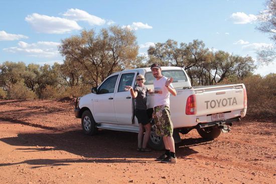 ...ab in den Busch...