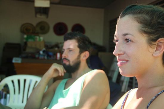 Douglas und Ashley trafen....