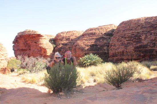 ...eigendlich können wir bald keine roten Steine mehr sehen, aber diese Wanderung war Spitze!!!!