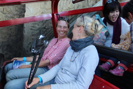 wir haben echt viel Spaß miteinander...