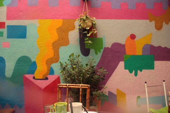 bunt und schrill, aber doch nicht so toll...das Hostel!