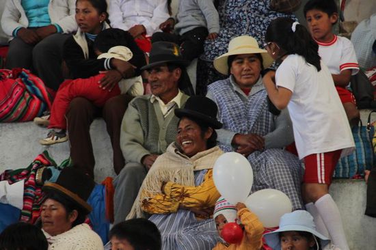 ...und die Eltern freuen sich mit