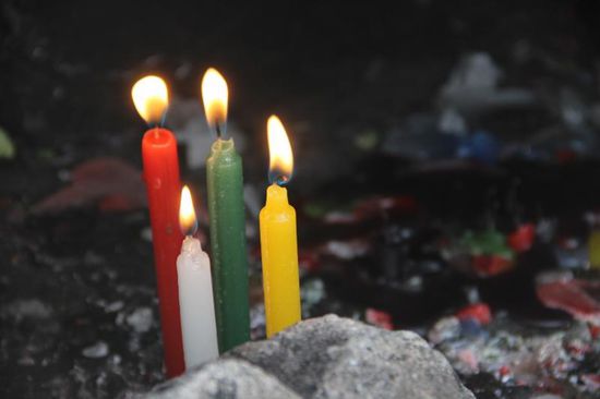 eine Kerze für jeden der uns einfällt...