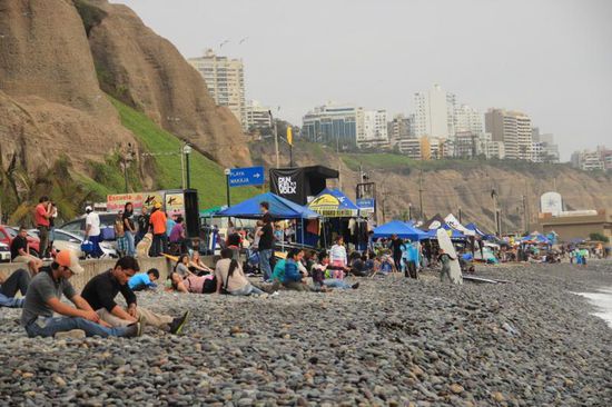 kein schöner Strand, doch für eine Pause reicht er allemal...
